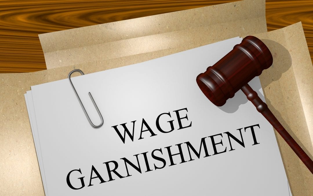 Wage Garnishment Concept